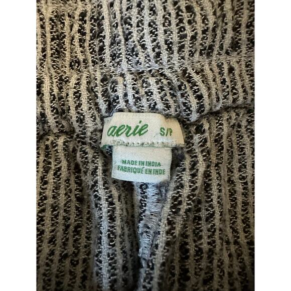 Aerie Stripe Pull On Blue and White Pants size Small - Picture 8 of 12